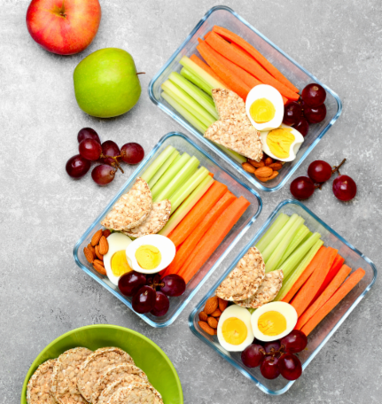 Meal prepping can help improve eating habits and avoid fast food